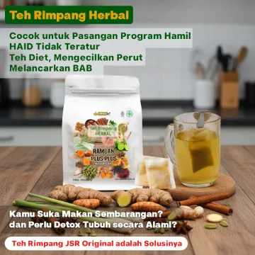 Paket 2 BOX Teh Herbal JSR - untuk 1 Bulan